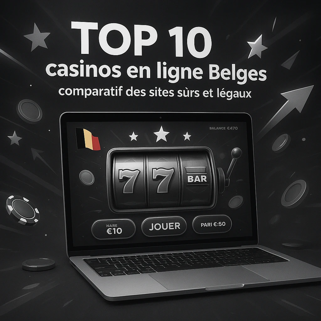 TOP 10 casinos en ligne Belges: comparatif des sites sûrs et légaux